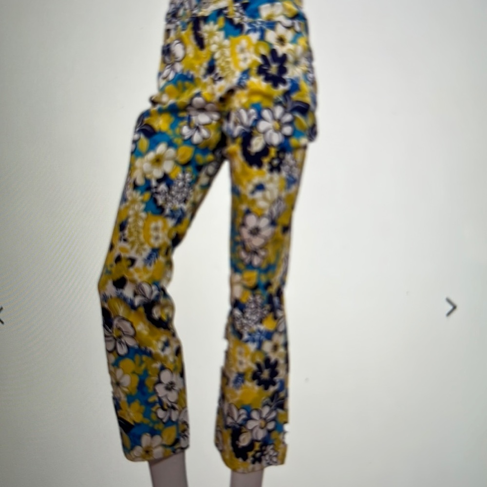 Guess pants floral size 30 women vintage